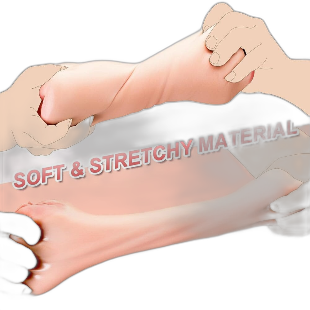 Junko Realistic Pocket Pussy - 3-in-1 Male Masturbator