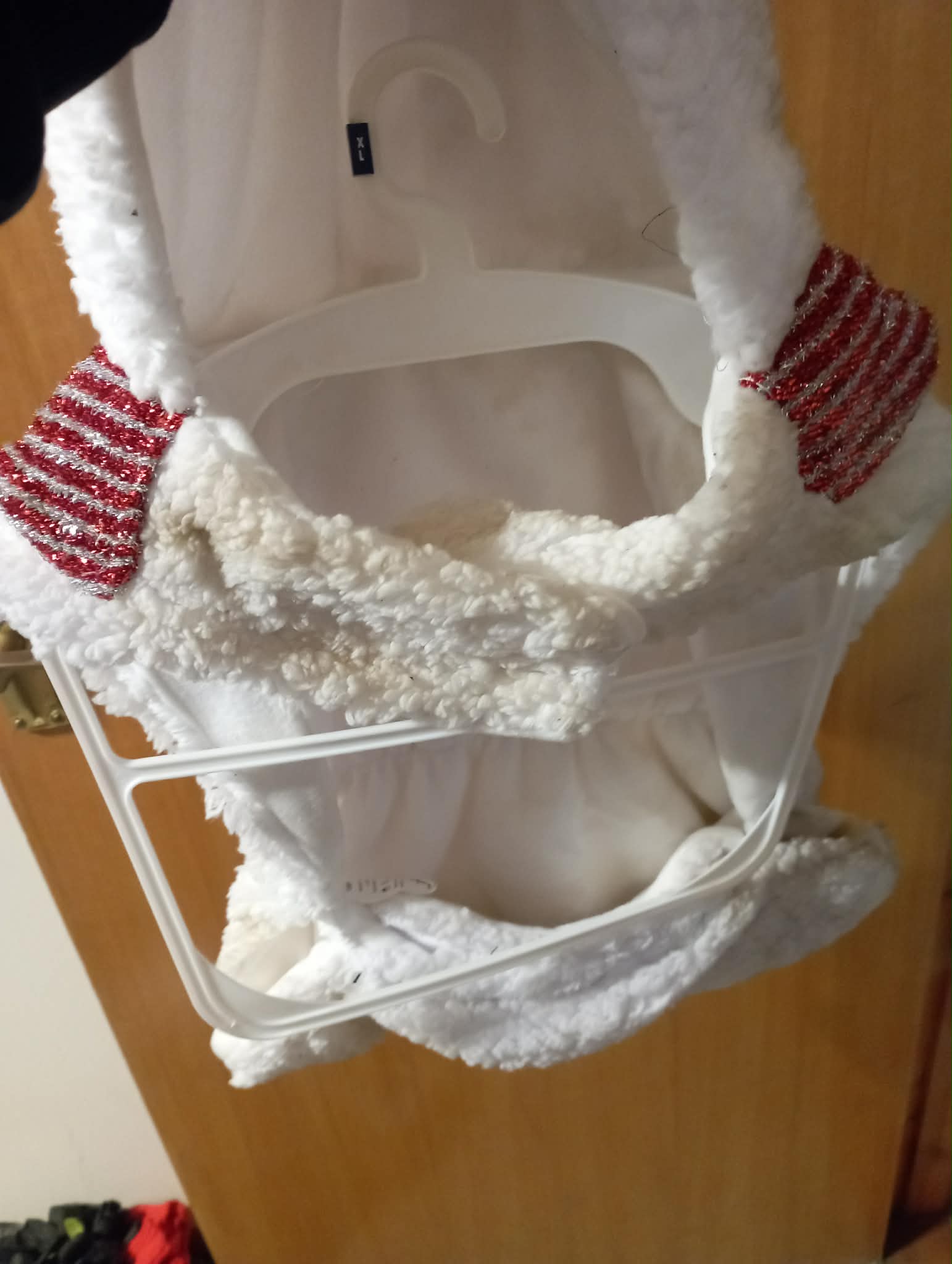 DOG FUN SNOWMAN COSTUME XL