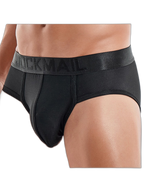 Men's Solid Color Mesh Breathable Sports Fitness Briefs