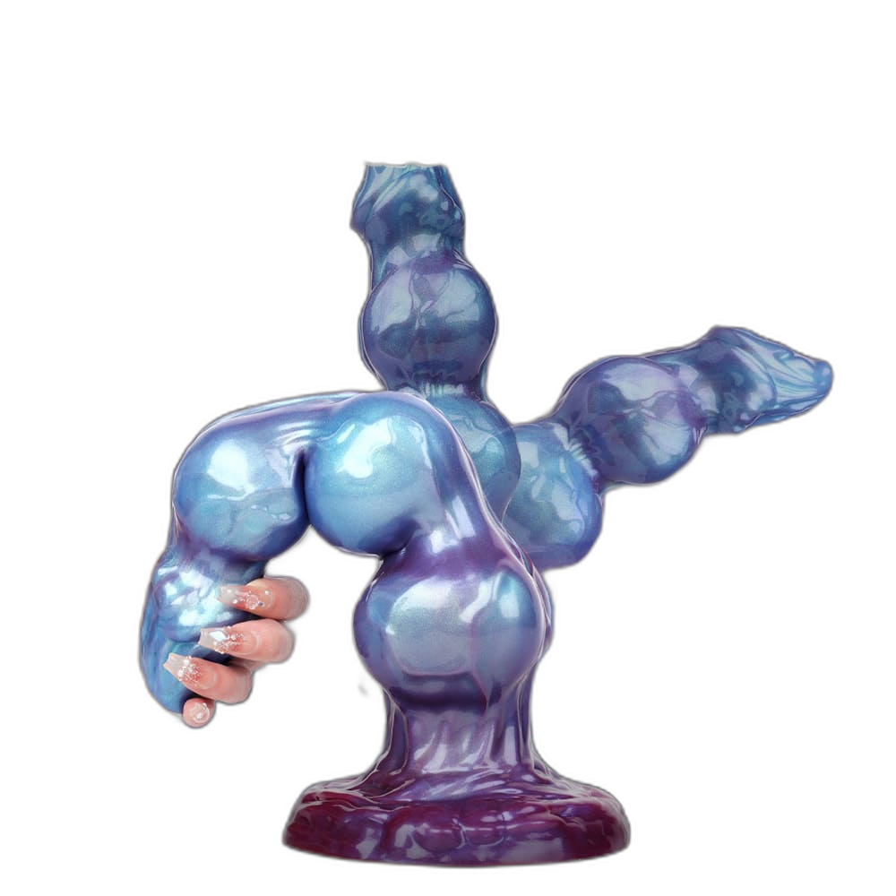 Nebulon - 3 Knots Dildo - Alien Fantasy Dildo - 3 Sizes