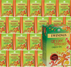 Twinings Gingerbread Green Tea Bags Individually Enveloped Wrapped Tagged Sachet