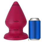 Red Drop - Soft Silicone Anal Plug - 6 Sizes