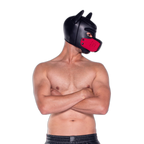 Prowler RED Neoprene Puppy Hood Black
