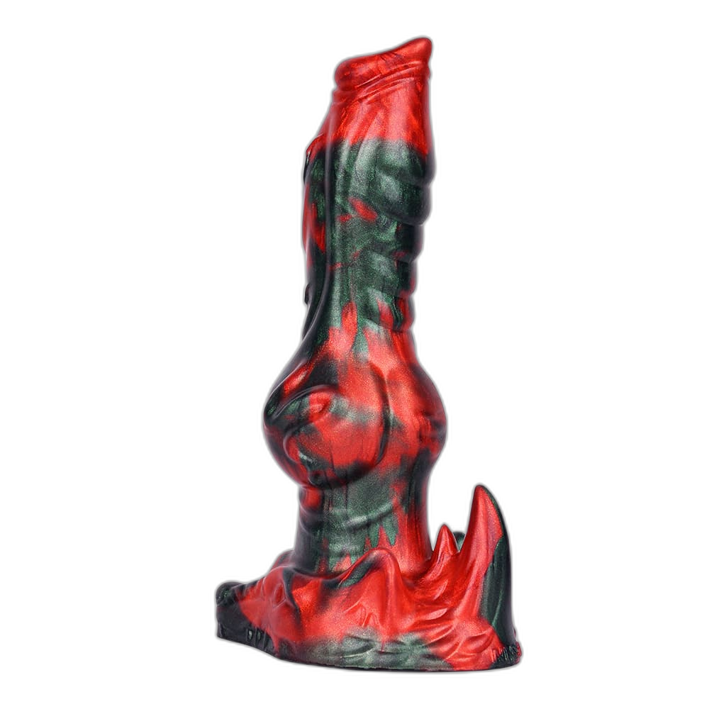 Hellhound – 8 Inch Silicone Fantasy Dildo – Christmas Edition Dog Knot Dildo