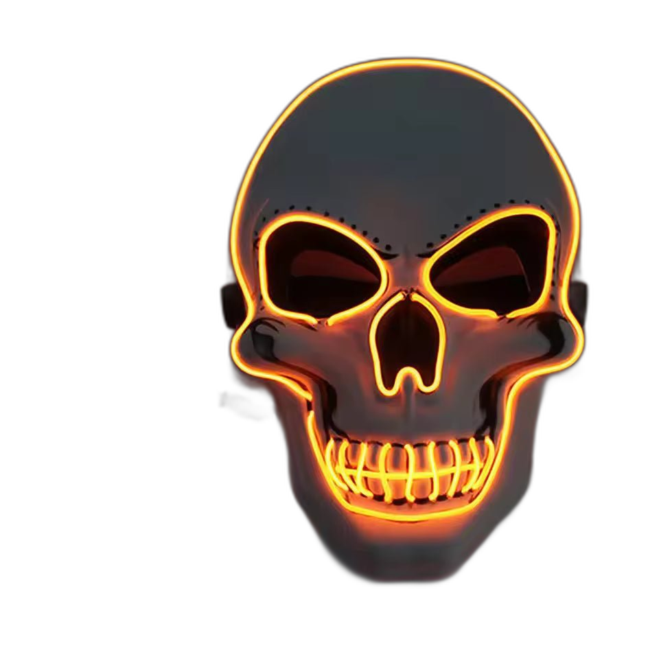 Neon Skully Mask