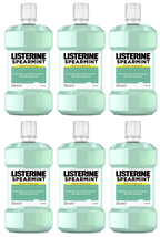 6 x Listerine Spearmint 250Ml