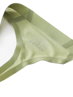 3 Pack Men's Solid Color Seamless Comfort Quick-Dry Breathable Thongs