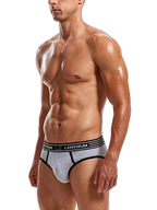 Men’s Spliced Color Pouch Briefs