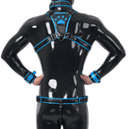 Furrjoi Harness, Cuff, Collar, Lead Underwear Bundle Blue