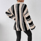 Women's Loose Fit Casual Long Sleeve Sweater