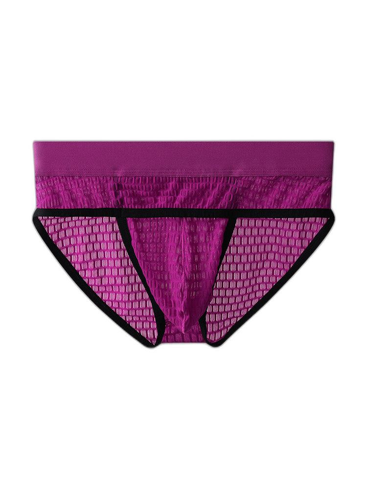 2 Pack Men's Lace Breathable Briefs