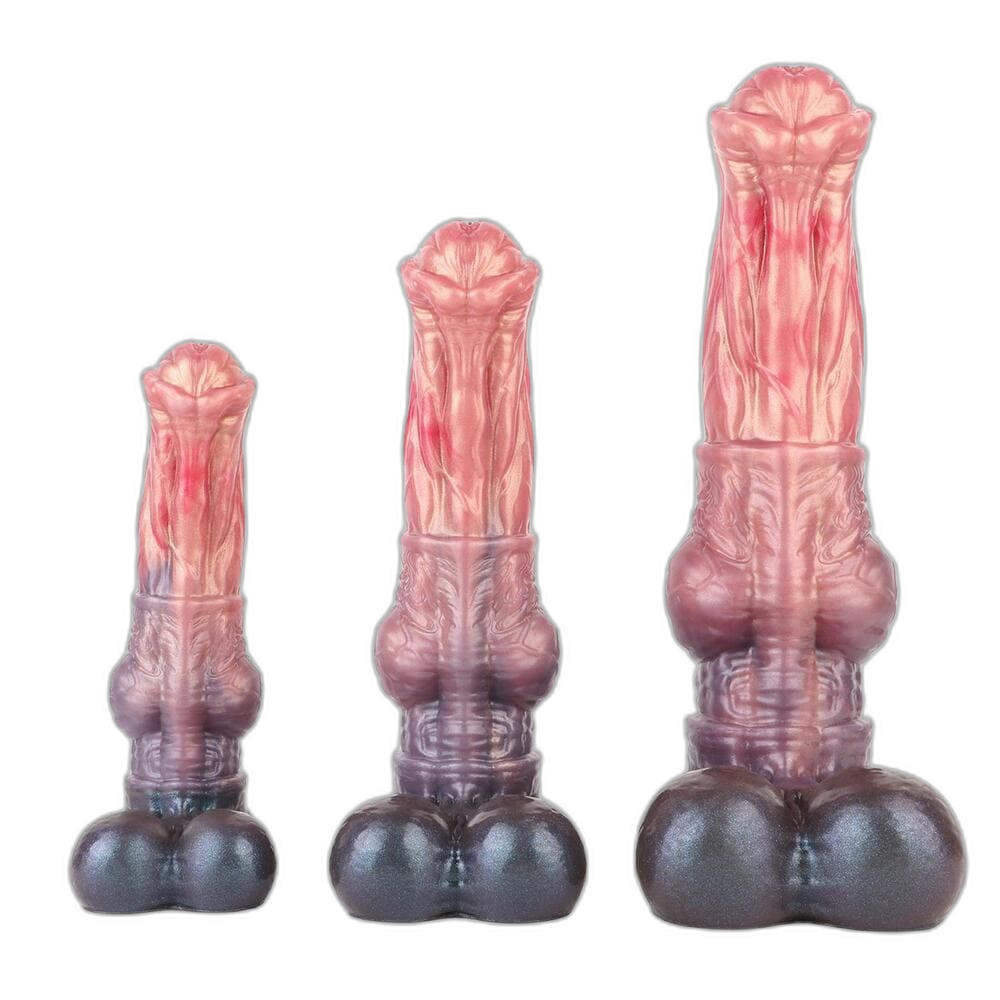 Bulger - Fantasy Silicone Dildo - Centaur Dildo - Knot Dildo