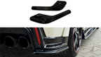 Maxton Design - REAR SIDE SPLITTERS HONDA CIVIC IX TYPE R (2015-2017)