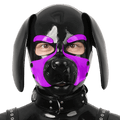 Furrjoi Silicone Beagle Hood Purple