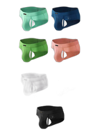 3 Pack Men's Seamless Comfort Sporty Cut Stretch Fit Briefs