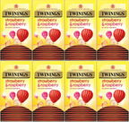 Twinings Strawberry & Raspberry Individually Enveloped Tagged Tea Bags