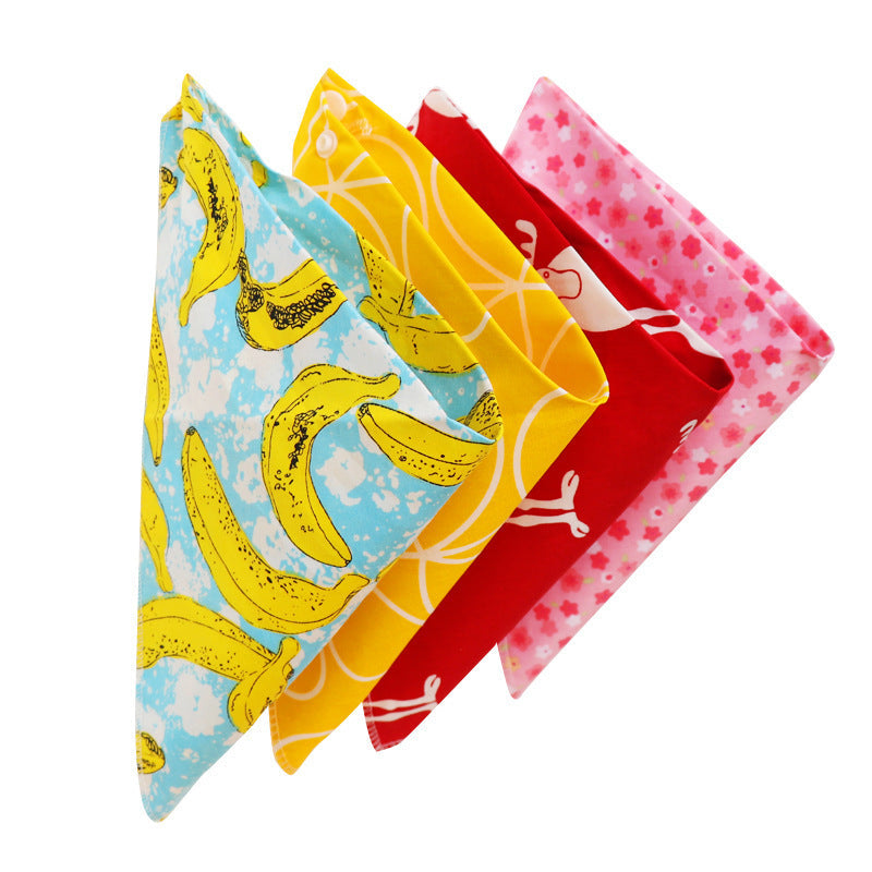 CuddleBee Cotton Baby Bib – Soft Absorbent Drool Towel for Infants