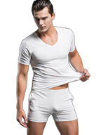 Solid Color Modal Home Boxers for Men