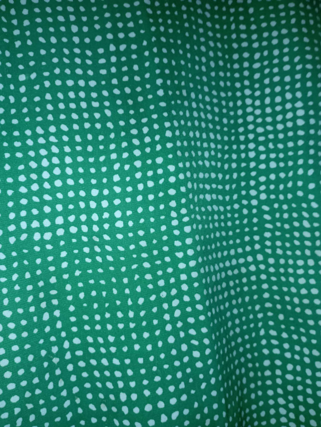 WOMEN'S Shein Curve Green Long-Sleeve Blouse (XL)