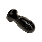 Prowler RED Ribbed Butt Plug Black