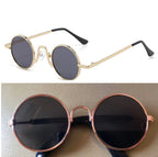 Retro Hip Hop Sunglasses Small Frame Round
