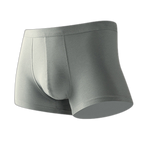 4Pcs Modal Pure Color Thin U Convex Boxer Briefs For Men