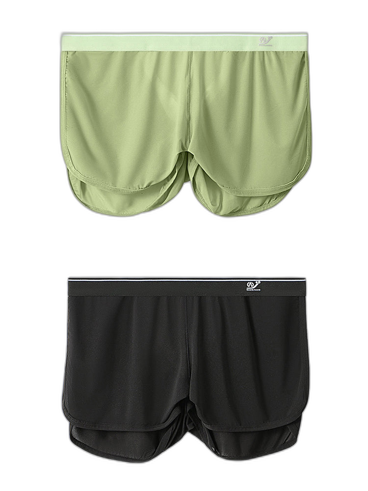 2 Pack Men’s Separate Support Pouch Boxers