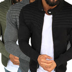 stitching cardigan sweater