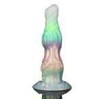WistKnot – Glow-in-the-Dark Vibrating Dildo with Dog Knot Design