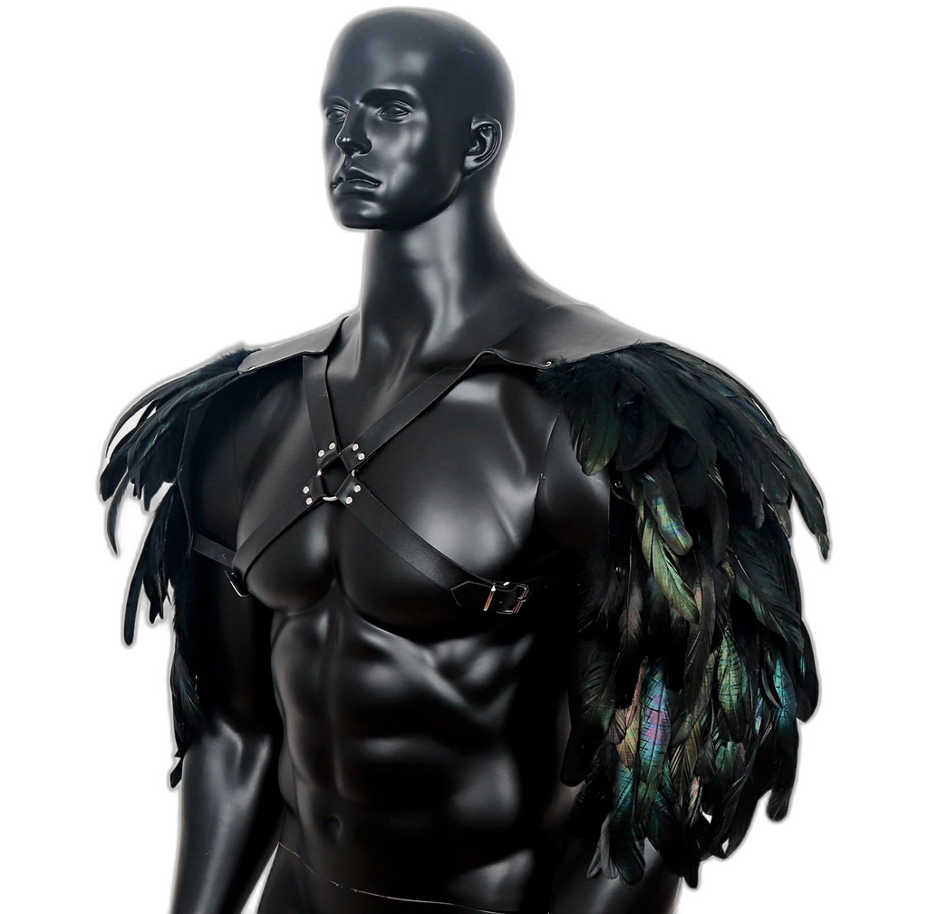Dark Angel Feather Shoulder Harness