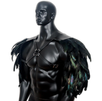 Dark Angel Feather Shoulder Harness