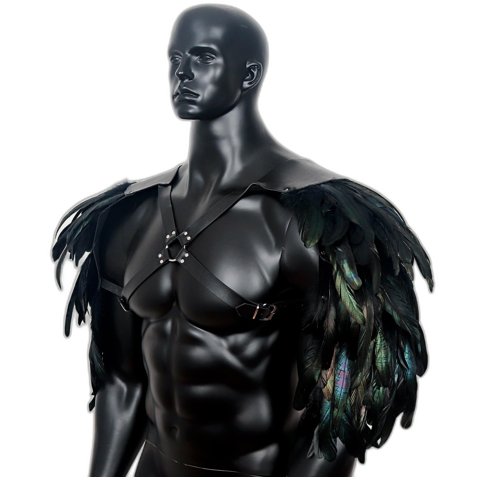 Dark Angel Feather Shoulder Harness