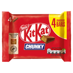 24 x Nestle Kitkat Chunky 4Pk Multipack 128Gm