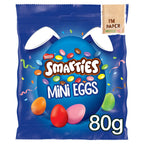 13 x Smarties Milk Chocolate Mini Eggs Sharing Bag - 80GM