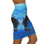 A Drop In The Ocean - Womens Pencil Skirt