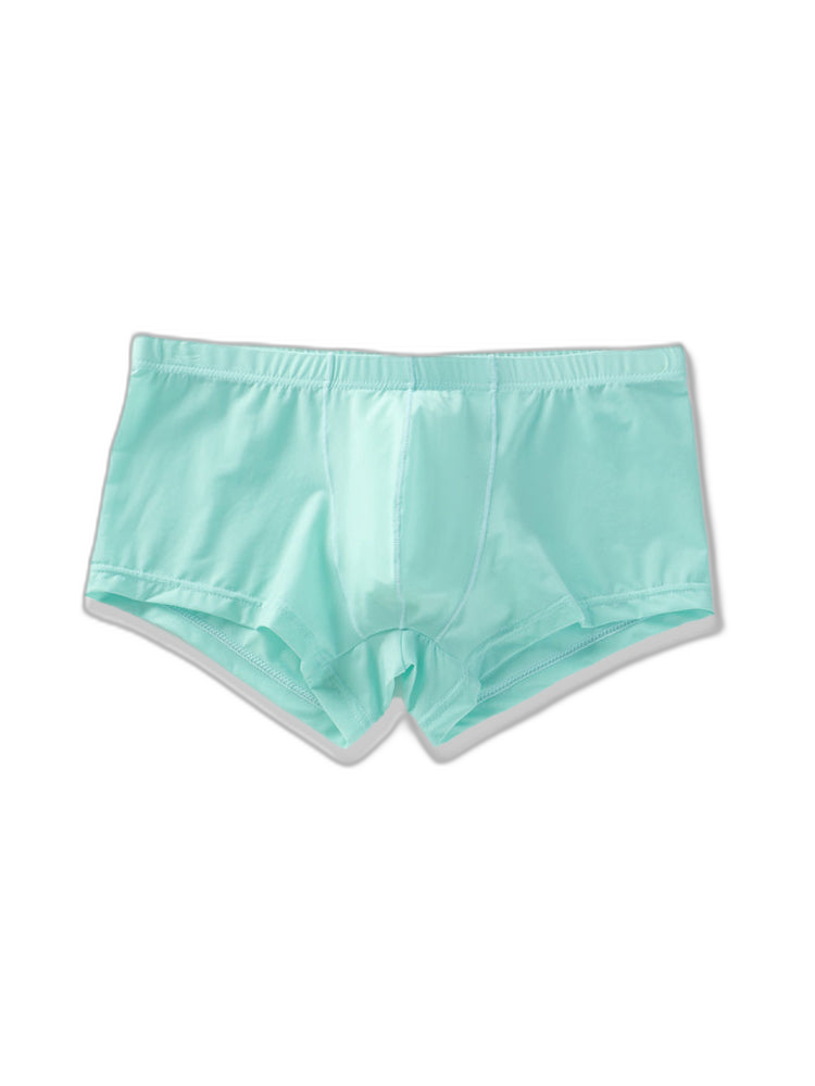 Thin Breathable Ice Silk U Convex Boxers for Men