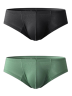 2 Pack Mens 3D Breathable Contour Pouch Boxershorts