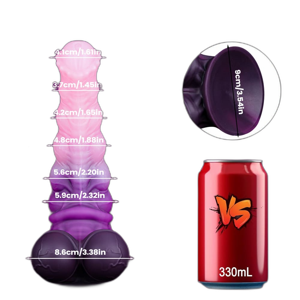 Stallex - Fantasy Silicone Dildo - Multi Knot Centaur Dildo