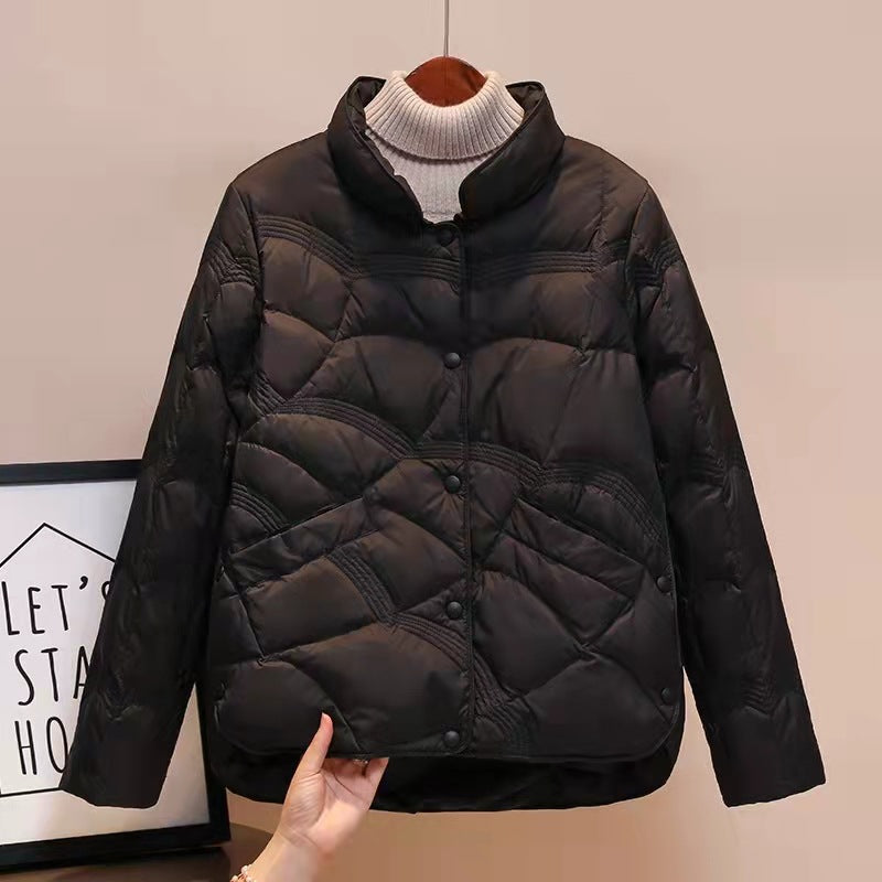 Women's Stand-up Collar Lightweight Thin Stylish Jacket