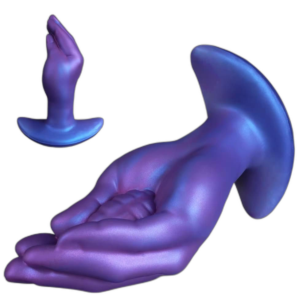 Rook - 7.5 Inch Fantasy Fist Butt Plug - Silicone Anal Toy