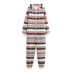 French Style Commute Style Warm And Comfortable Classic Christmas Printed Loose Bodysuit Cotton-padded Jacket
