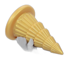 Golden Whirl - Silicone Anal Plug - Anal Sex Toy
