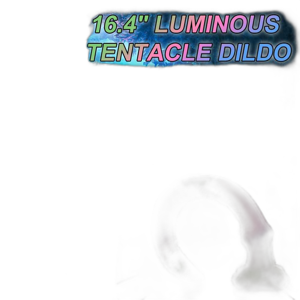 Nereid - 16.4 Inch Tentacle Dildo - Glow In The Dark Dildo - Fantasy Dildo