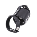 Leather Strap Chastity Cage