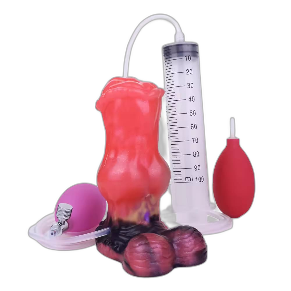 Griffin - 5.5 Inch Inflatable Squirting Small Dildo