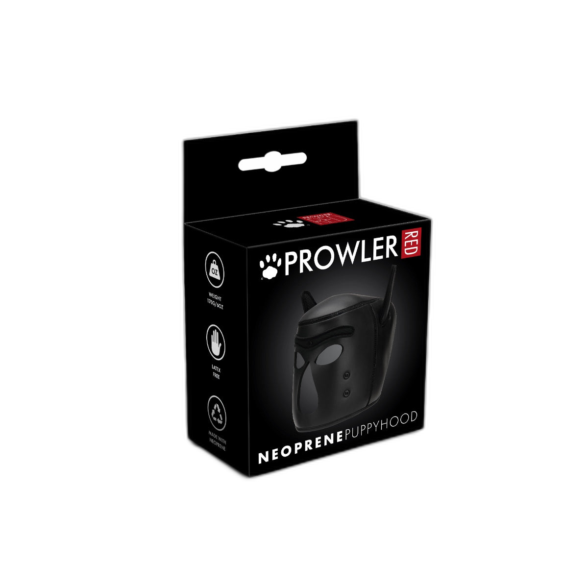 Prowler RED Neoprene Puppy Hood Black