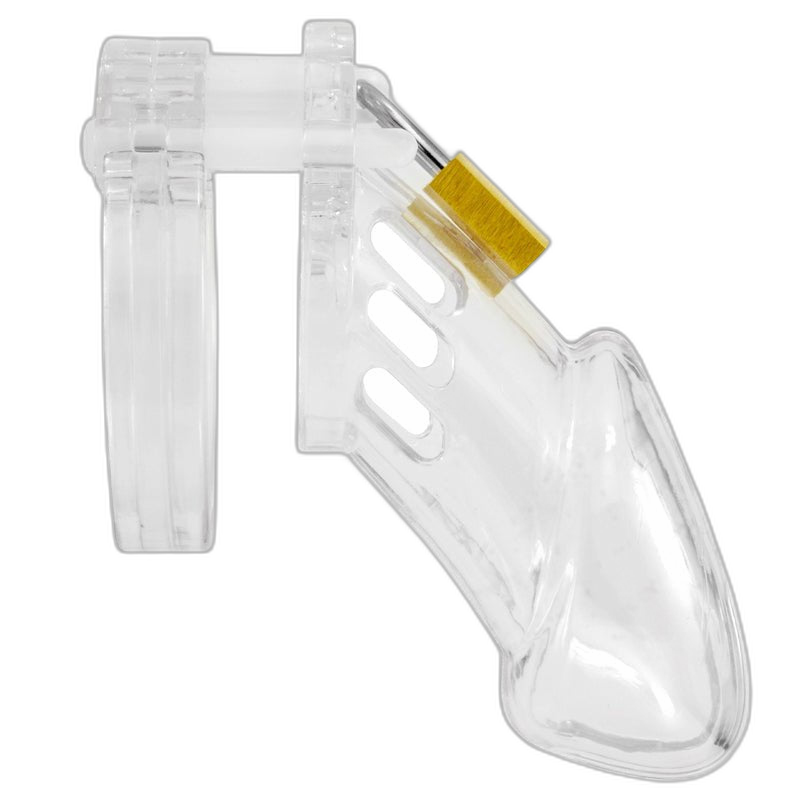 LOCK4D Original Chastity Cage L/XL Clear