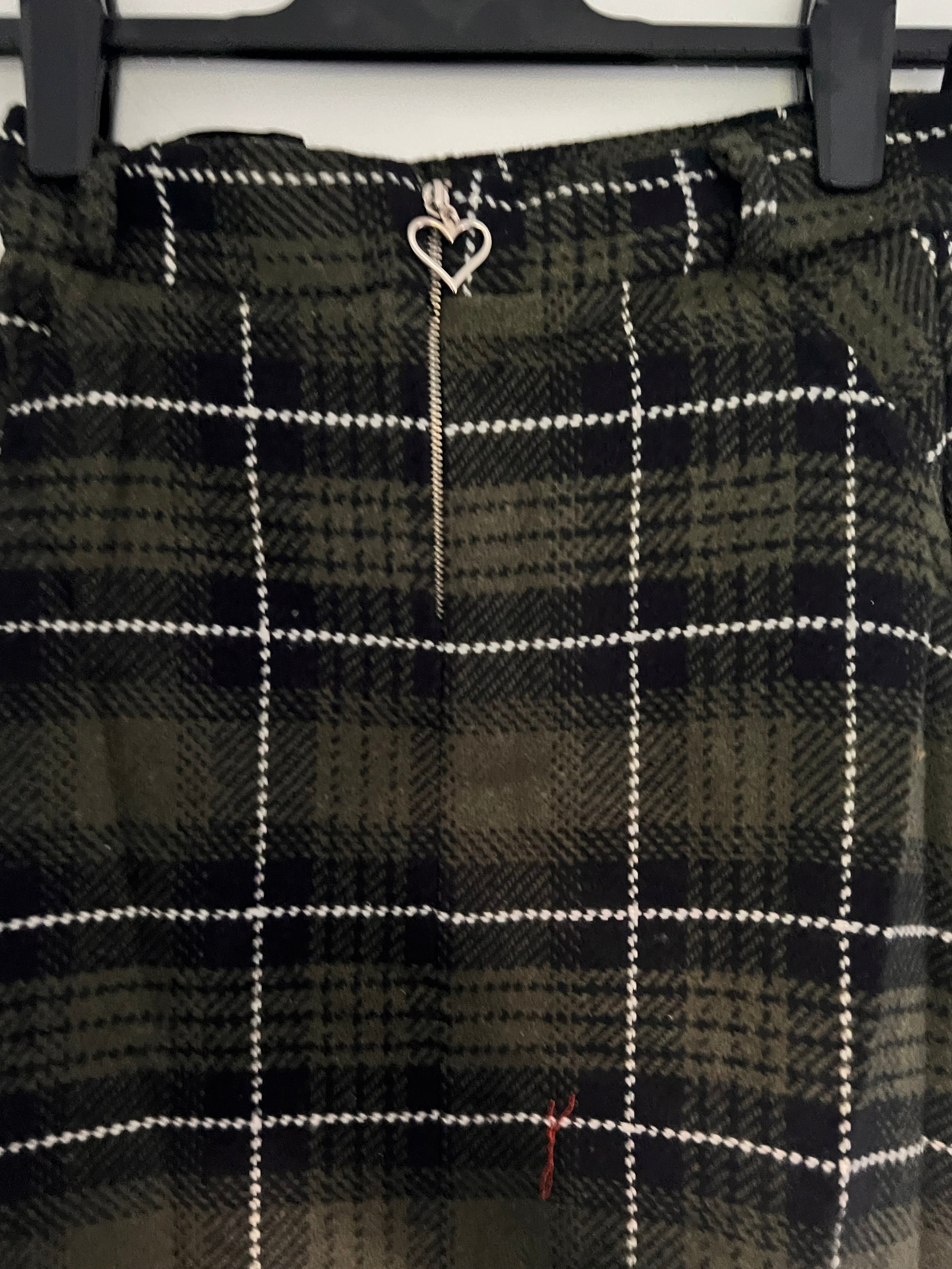Woollen Mini Skirt