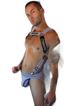 Breedwell Gymnetixxx Body Harness White