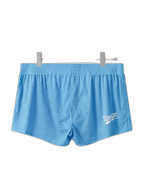 2 Pack Men's Seamless Comfort Quick-Dry Lightweight & Airy Mesh Boxers Shorts